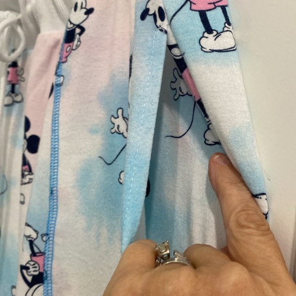 Disney Mickey Mouse All Over Print Long Sleeve Pajama Sleep/ Lounge Set | XL - Picture 15 of 15